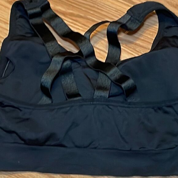 Puma Sports Bra, black , silver decal - Picture 4 of 5